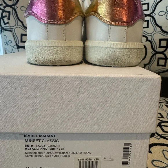 Isabel Marant sunset Classic sneakers. - Picture 5 of 8